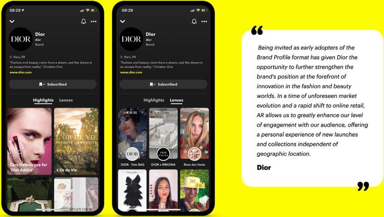 Como criar e gerenciar perfil público no Snapchat