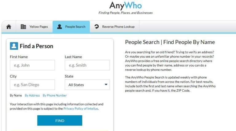 finding peoples addresses free