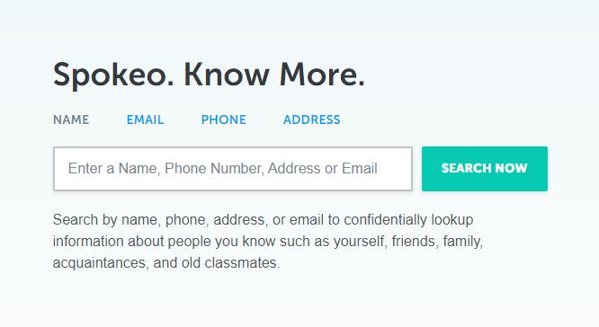 メールを見つけるためにspokeo.comを使用してください
