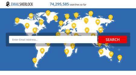 El mejor sitio de búsqueda de correo electrónico y directorio de direcciones: emailsherlock