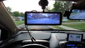 Dashcam that blocks the driver's sight