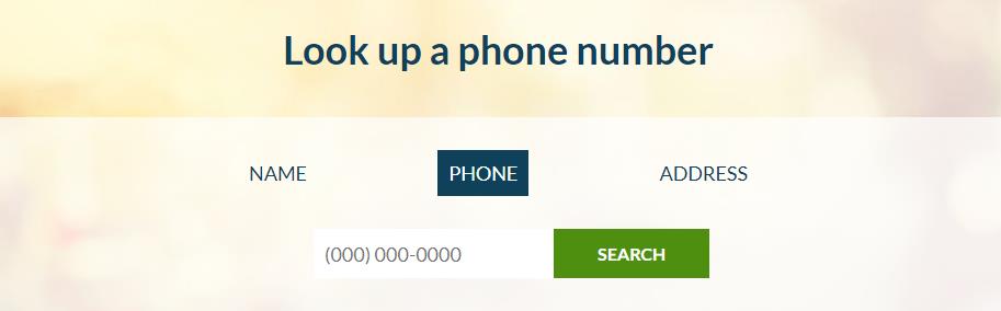  Intelius reverse phone number lookup feature