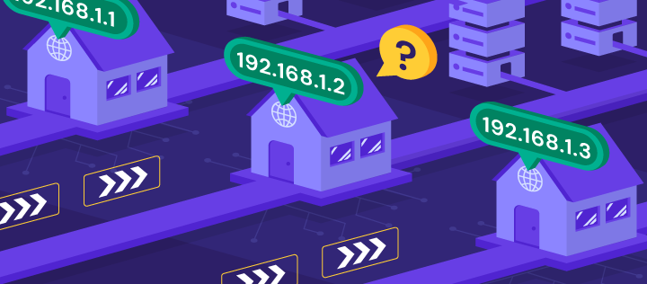 An IP address is a unique string of numbers assigned to you by your ISP