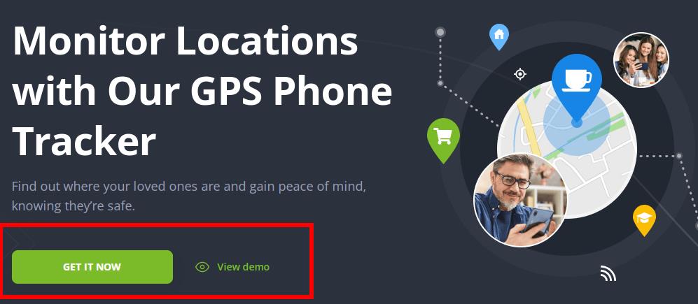 Aplicación GPS Phone Tracker-mSpy