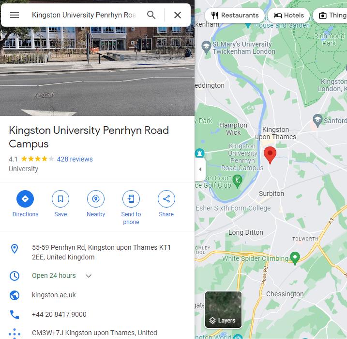 google map search example 