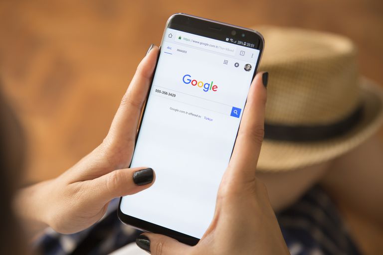 Use Google to search someone's phone number