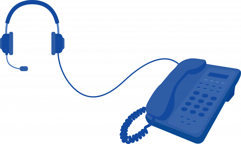 将耳机插入 VoIP 电话的背面。